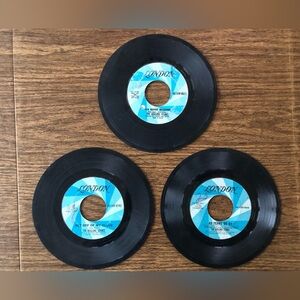 The Rolling Stones 45 RPM Vinyl Records